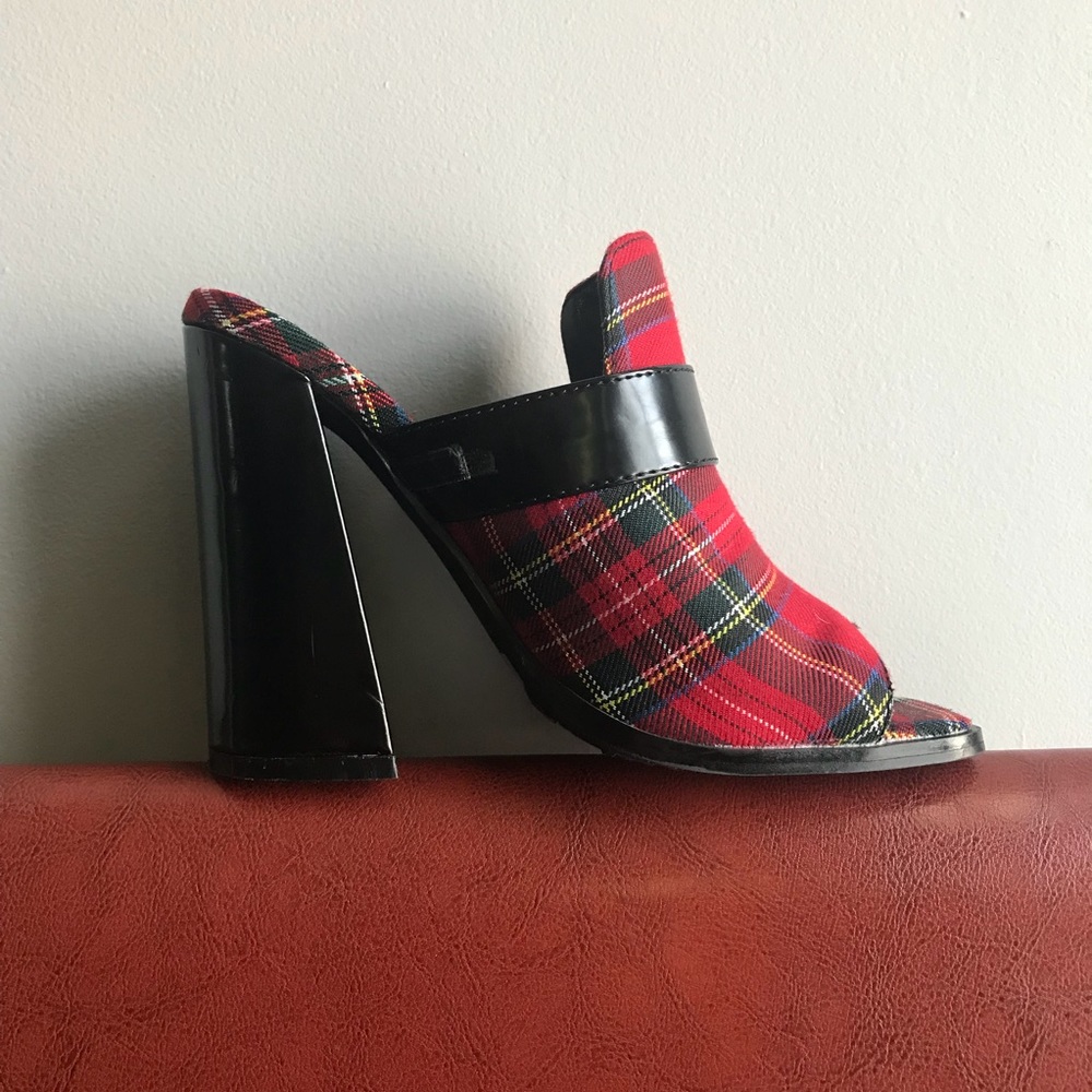 Plaid Mules - Picture 6 of 6